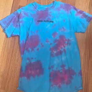 Odd Future Gradient Lock Up Tie Dye T-Shirt